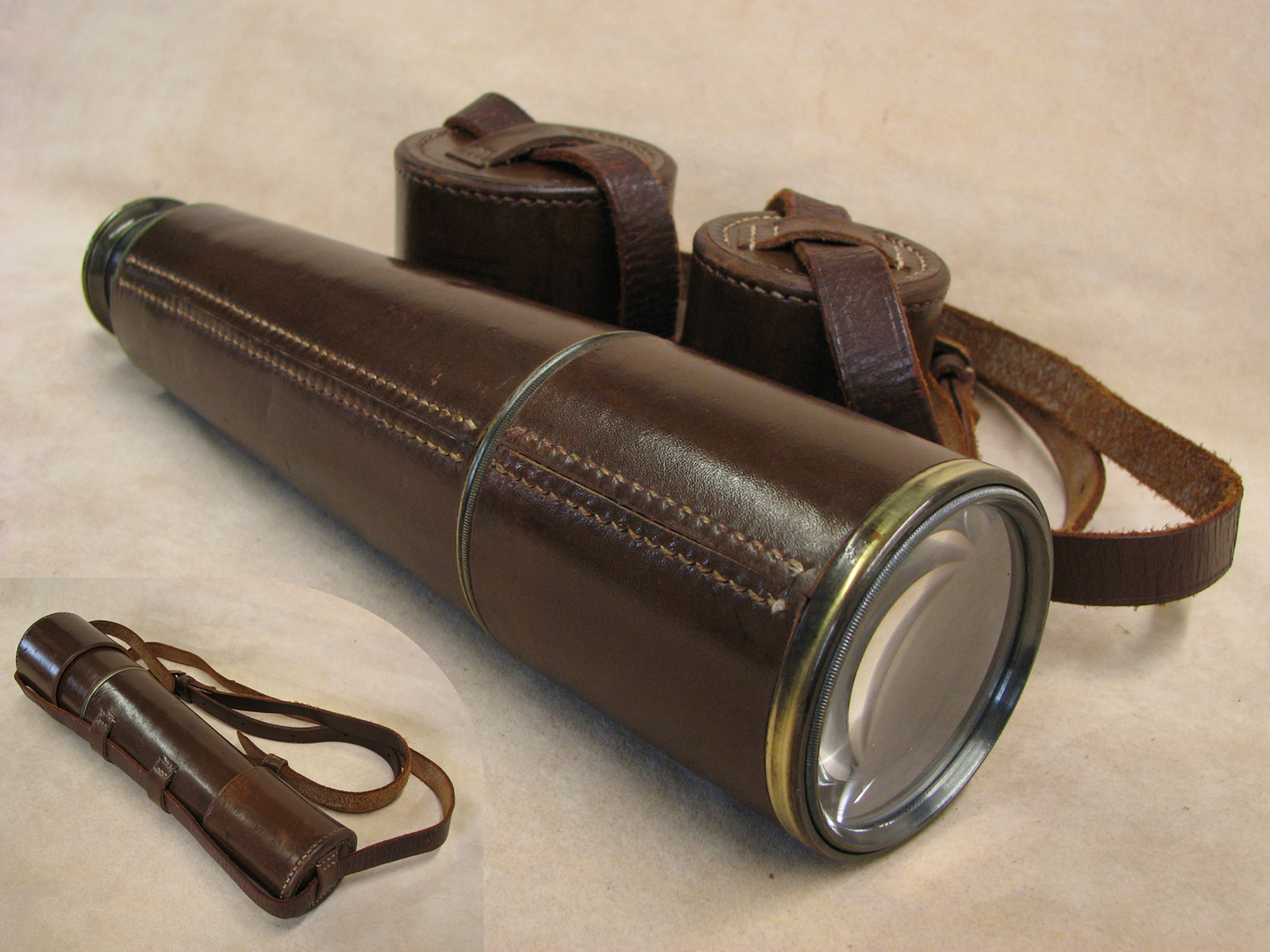 Broadhurst Clarkson 3 draw Pancratic Tourist model field telescope to 40x magnification